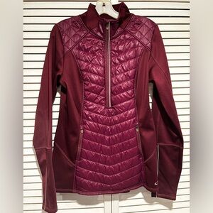 Champion Women's Maroon Quilted Jacket